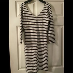 Abercrombie 3/4 sleeve short dress women’s large